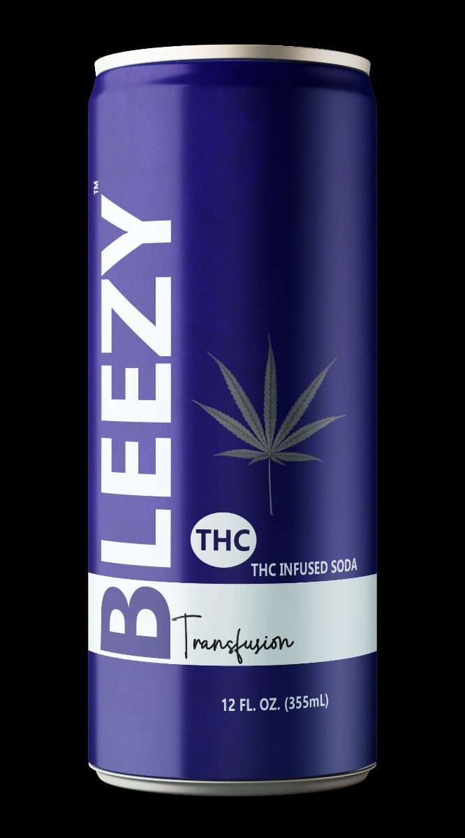 Bleezy - THC 5mg - Transfusion - 4 Pack 12oz Can