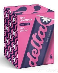 Delta - CBD 20mg - Pink Lemonade - 4 Pack 12oz Can