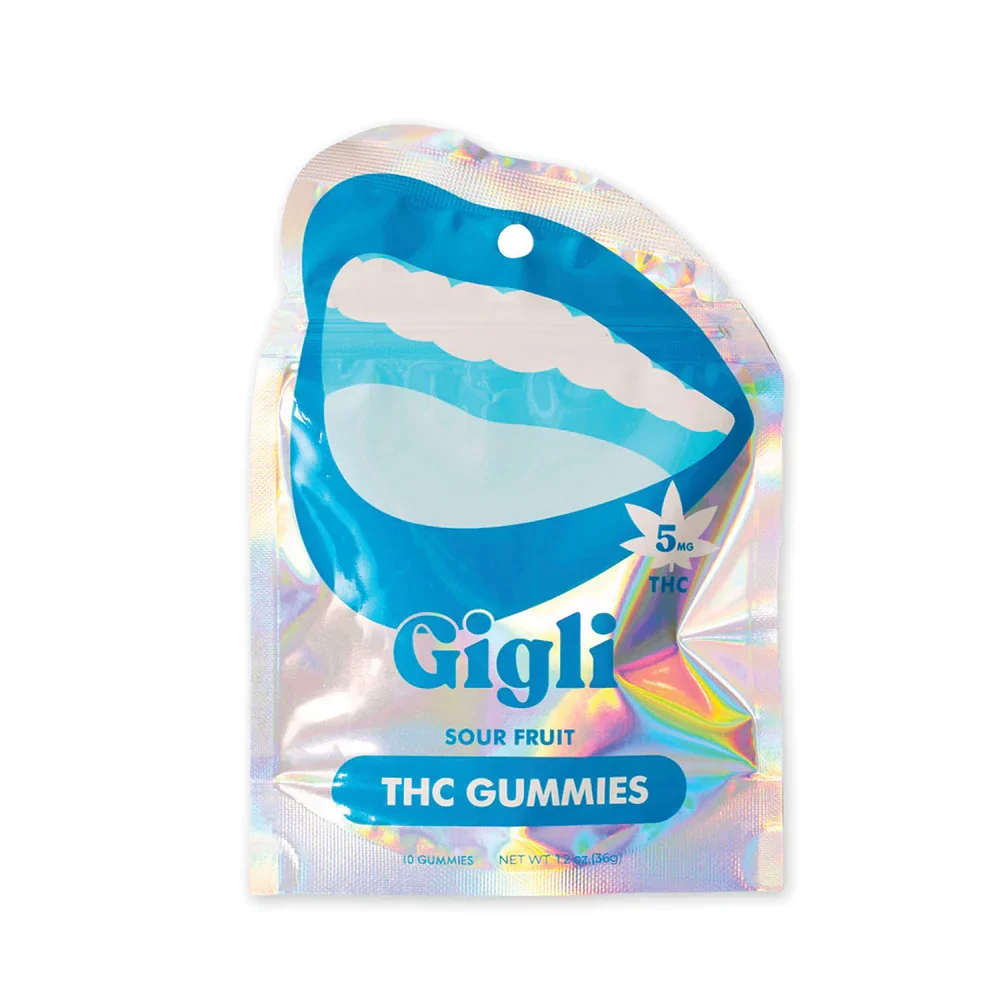 Gigli - THC 5mg - Gummies - Sour Fruit - 10 Pack