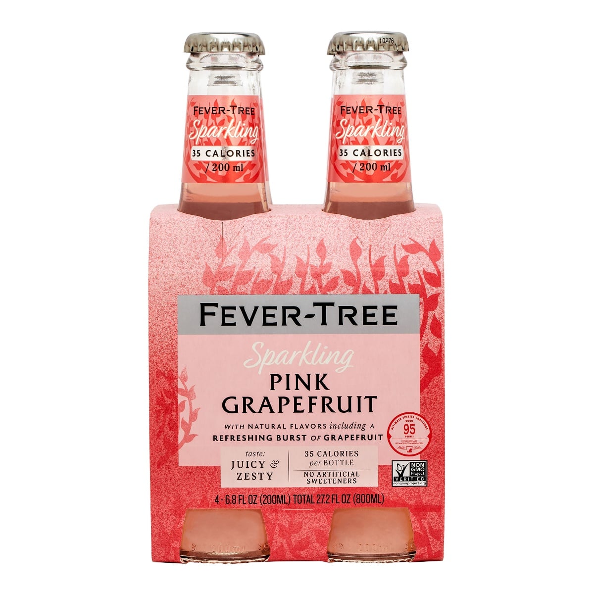 Fever Tree - Sparkling Pink Grapefruit - 4 Pack 250ml Bottle
