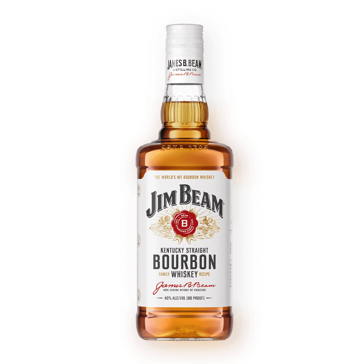 Jim Beam - White Label - 1L