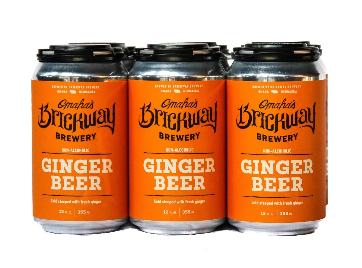 Brickway - Ginger Beer - 6 Pack 12oz Can
