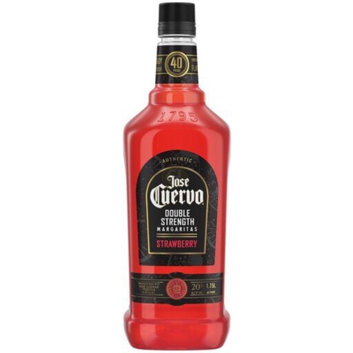 Jose Cuervo - RTD - Authentic Margarita - Strawberry Double Strength - 1.75L