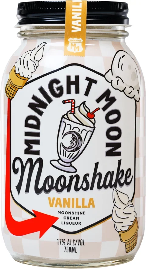 Midnight Moon - Moonshake - Vanilla - 750ml