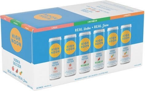 High Noon - RTD - Variety - Original - 18 Pack 12oz Can