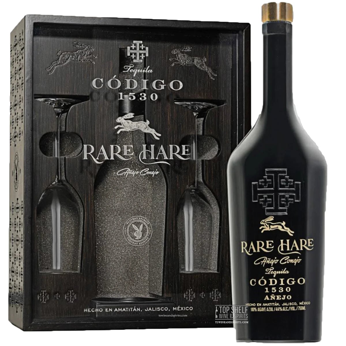 Codigo - 1530 - Rare Hare - Playboy - Anejo - 750ml