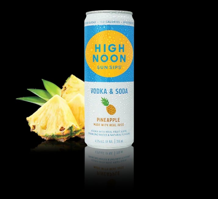 High Noon - RTD - Pineapple - 24 Pack 12oz Can
