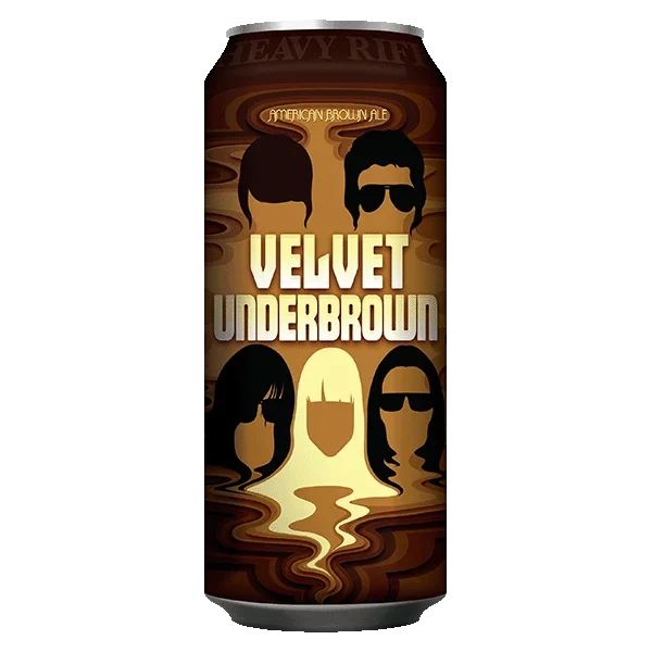 Heavy Riff Brewing - Velvet Underbrown - American Brown Ale - 4 Pack 16oz Can