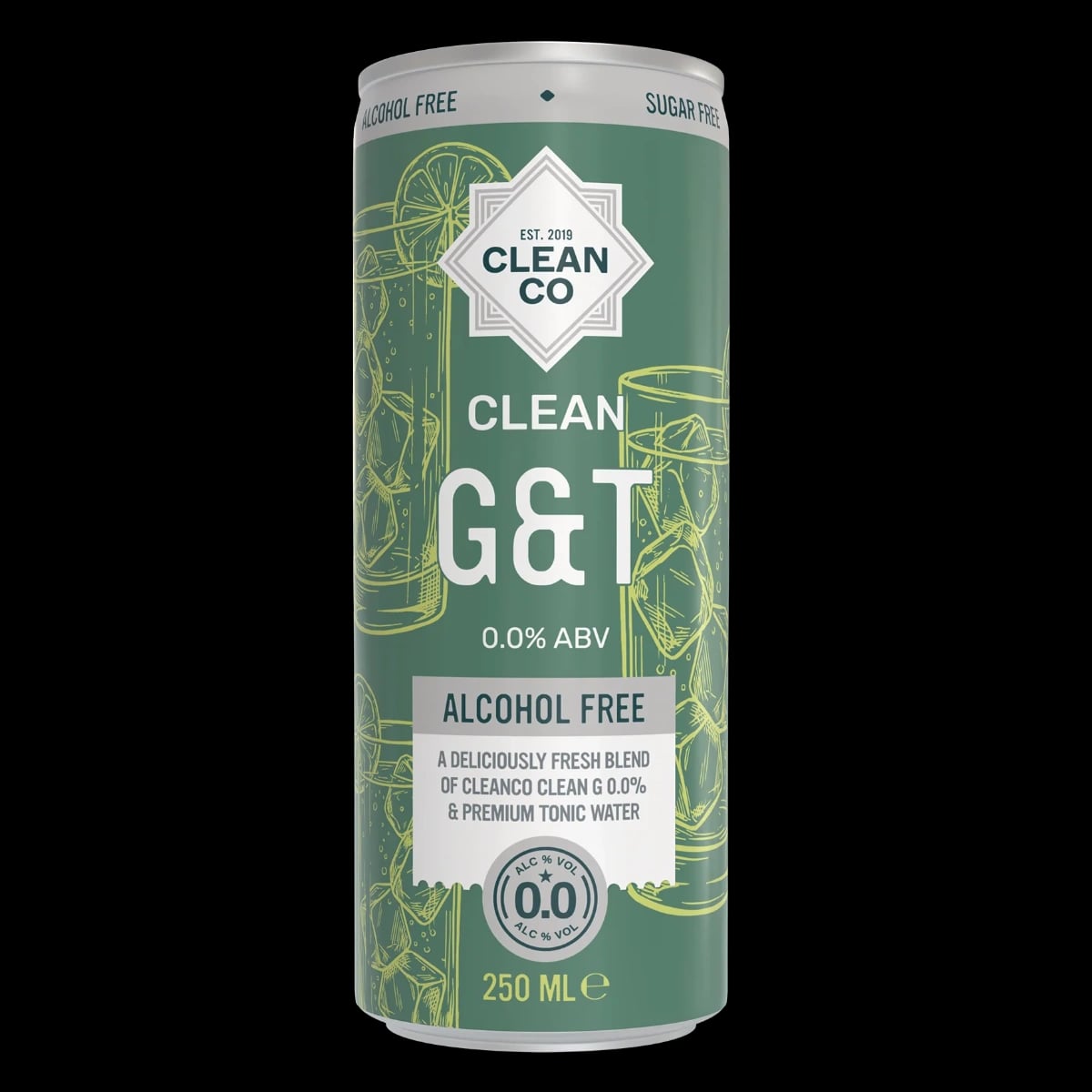 Clean Co. - N/A - Gin & Tonic - 4 Pack 250ml