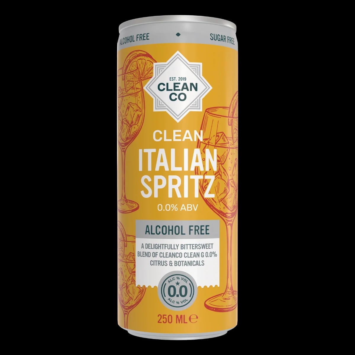 Clean Co. - N/A - Italian Spritz - 4 Pack 250ml