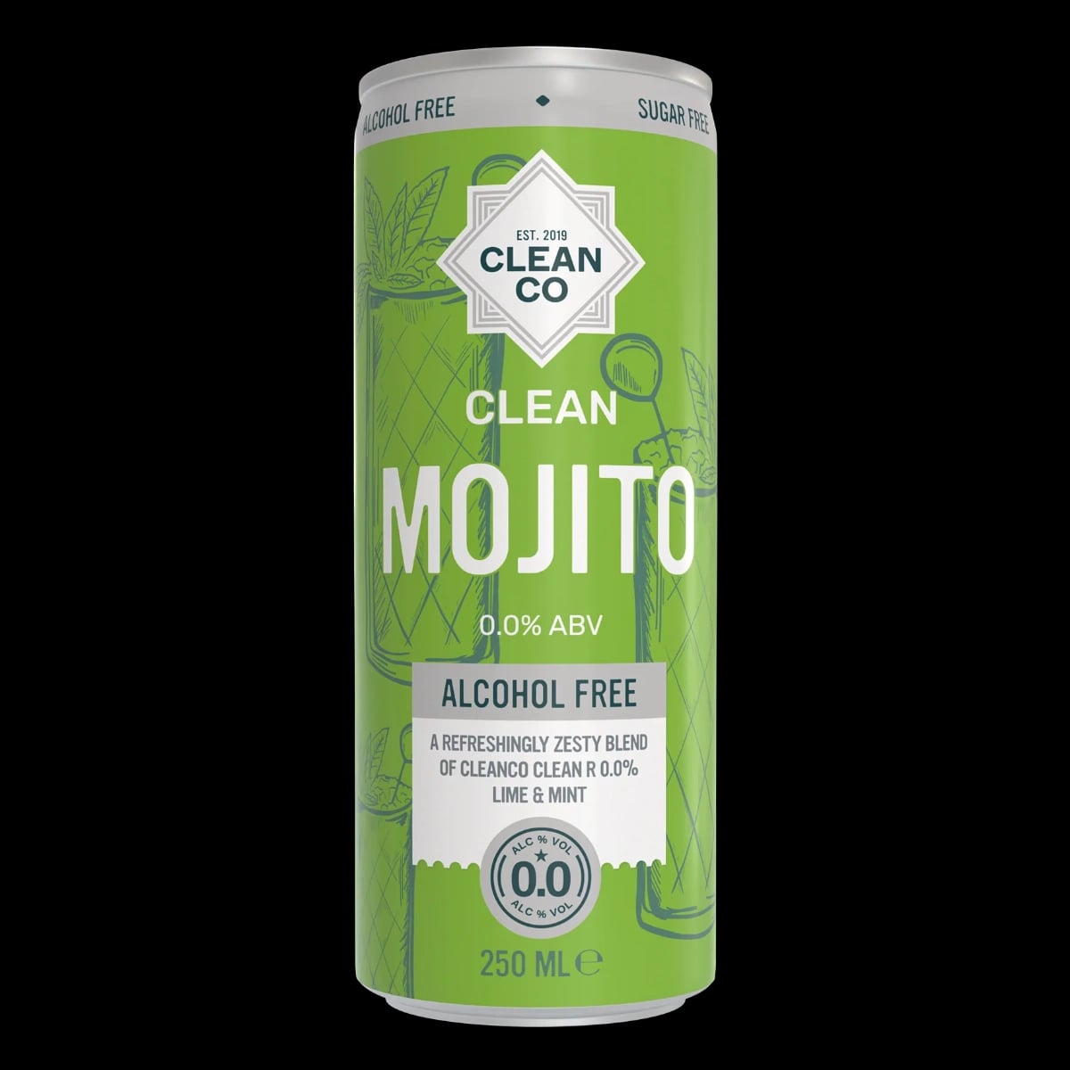 Clean Co. - N/A - Mojito - 4 Pack 250ml