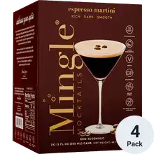 Mingle - N/A - Mocktails Espresso Martini - 4 Pack 12oz Can