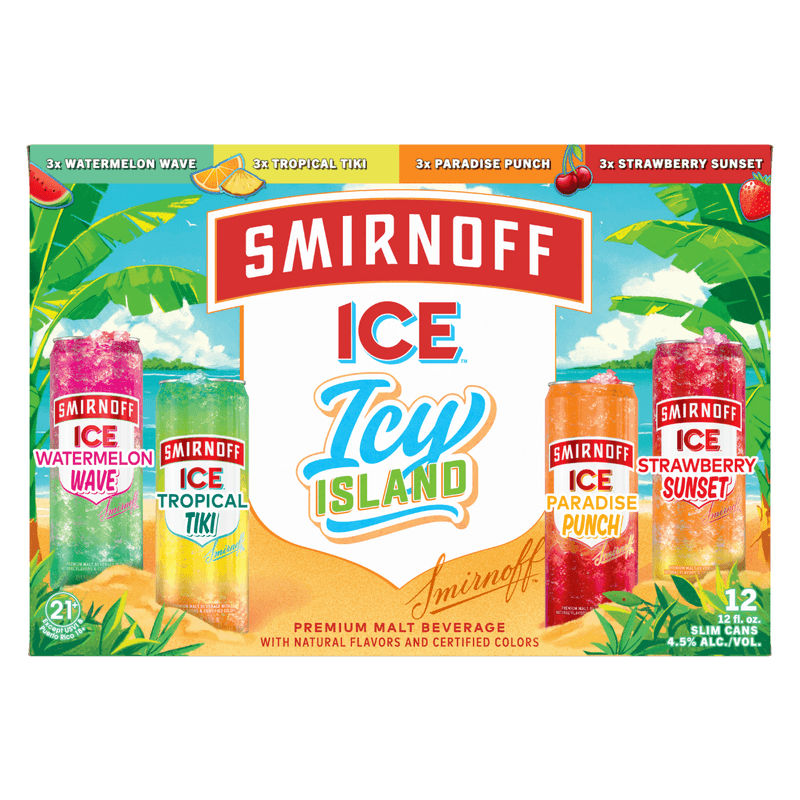 Smirnoff Ice - Icy Island - 12 Pack 12oz Can