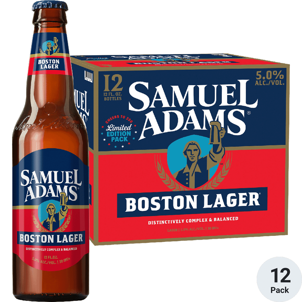 Sam Adams - Boston Lager - 12 Pack 12oz Bottle